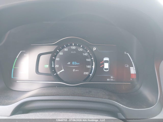 12648753 :رقم المزاد ، KMHC85LH6KU036125 vin ، 2019 Hyundai Ioniq مزاد بيع