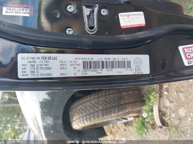 Aukcja sprzedaży 2016 Ram 1500 Sport, vin: 1C6RR7MT1GS206637, numer aukcji: 12648768