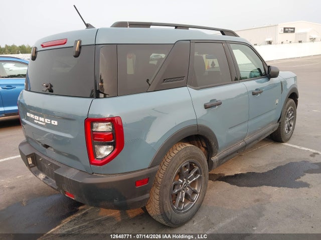 12648771 :رقم المزاد ، 3FMCR9B64PRD31050 vin ، 2023 Ford Bronco Sport Big Bend مزاد بيع