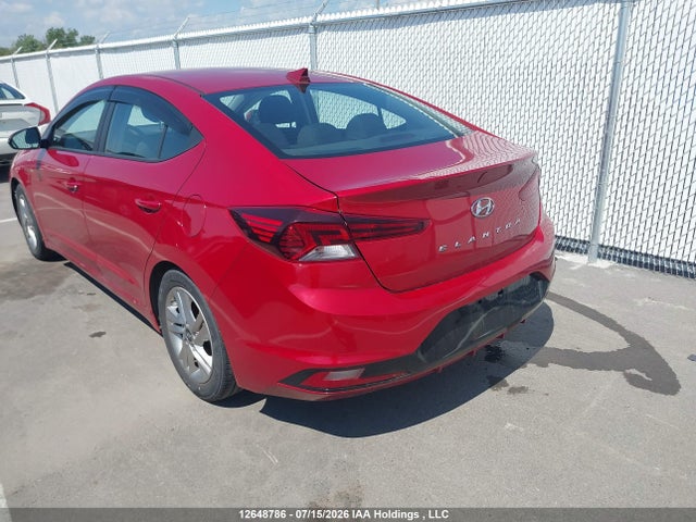 Aukcja sprzedaży 2020 Hyundai Elantra Sel/value/limited, vin: KMHD84LF1LU043708, numer aukcji: 12648786