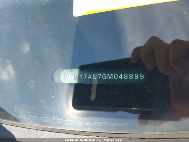 3VW117AU7GM048899 Volkswagen GOLF S