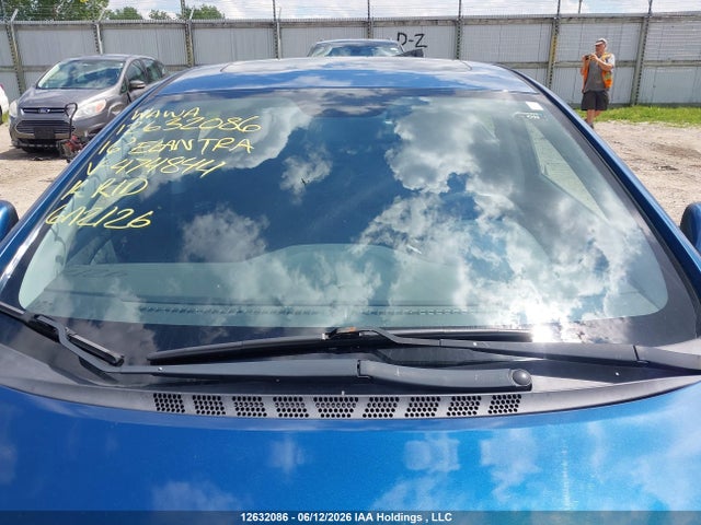 12632086 :رقم المزاد ، KMHDH4AE5GU474844 vin ، 2016 Hyundai Elantra Sport Appearance مزاد بيع