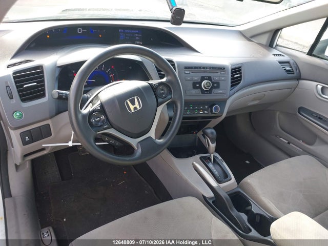 2012 Honda Civic Sdn მანქანა იყიდება აუქციონზე, vin: 2HGFB2F40CH109134, აუქციონის ნომერი: 12648809