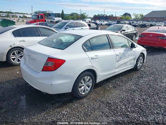 2012 Honda Civic Sdn მანქანა იყიდება აუქციონზე, vin: 2HGFB2F40CH109134, აუქციონის ნომერი: 12648809