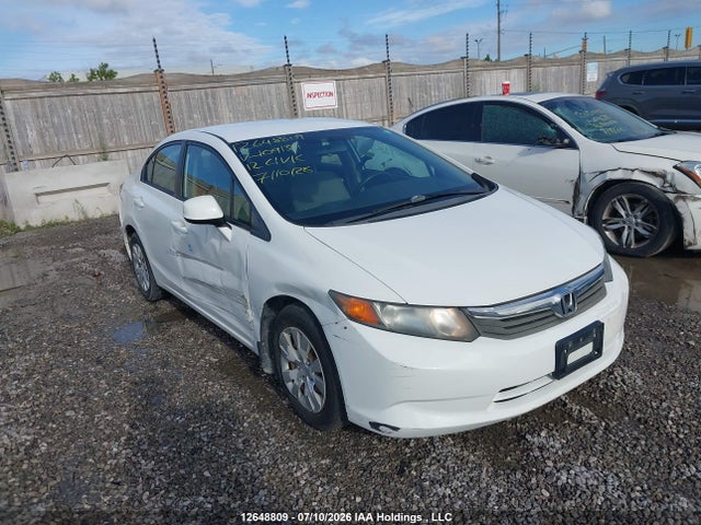2012 Honda Civic Sdn მანქანა იყიდება აუქციონზე, vin: 2HGFB2F40CH109134, აუქციონის ნომერი: 12648809