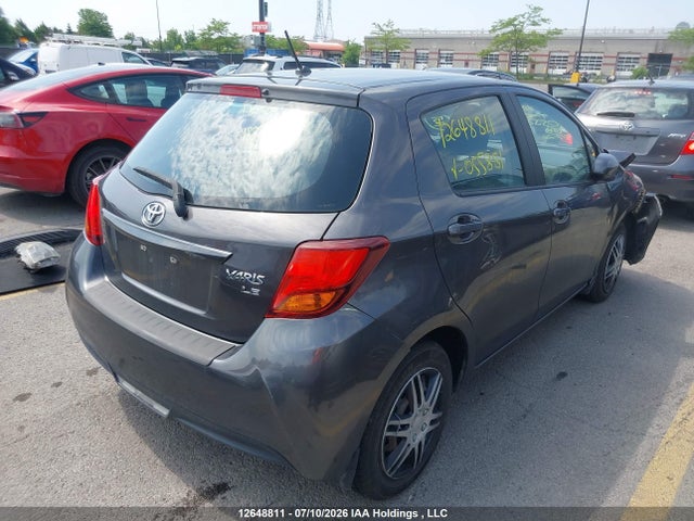 2015 Toyota Yaris Le მანქანა იყიდება აუქციონზე, vin: VNKKTUD34FA055881, აუქციონის ნომერი: 12648811