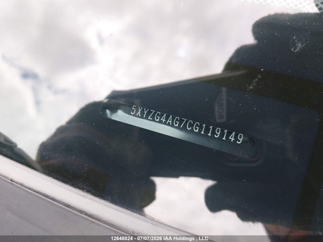 Продажа на аукционе авто 2012 Hyundai Santa Fe Gls, vin: 5XYZG4AG7CG119149, номер лота: 12648824