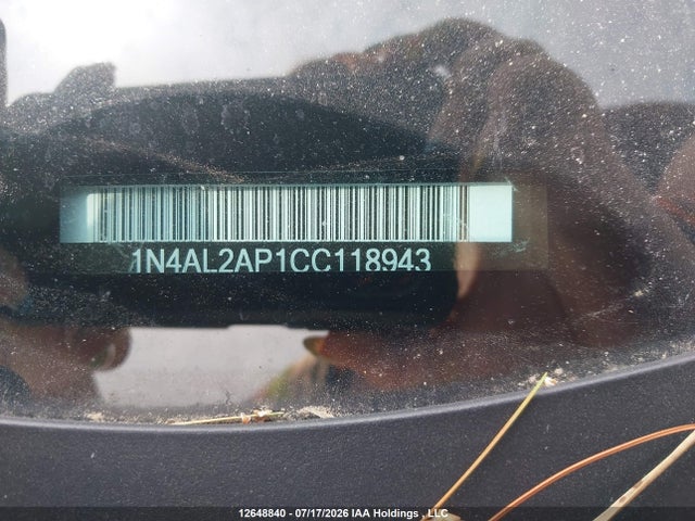 Продажа на аукционе авто 2011 Nissan Altima, vin: 1N4AL2AP1CC118943, номер лота: 12648840