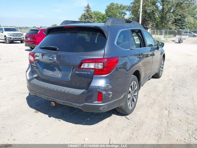 12648877 :رقم المزاد ، 4S4BSCGC7G3306797 vin ، 2016 Subaru Outback 2.5i Limited Package مزاد بيع