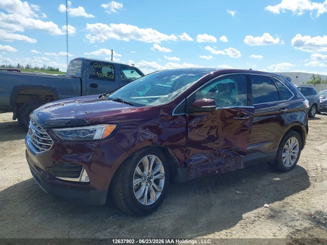 2019 Ford Edge Titanium მანქანა იყიდება აუქციონზე, vin: 2FMPK4K92KBB82664, აუქციონის ნომერი: 12637902