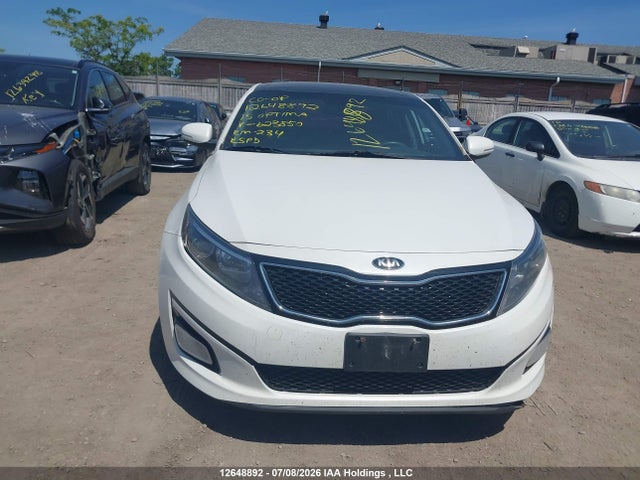 12648892 :رقم المزاد ، KNAGM4A76F5623850 vin ، 2015 Kia Optima Lx/lx Winter Edition مزاد بيع