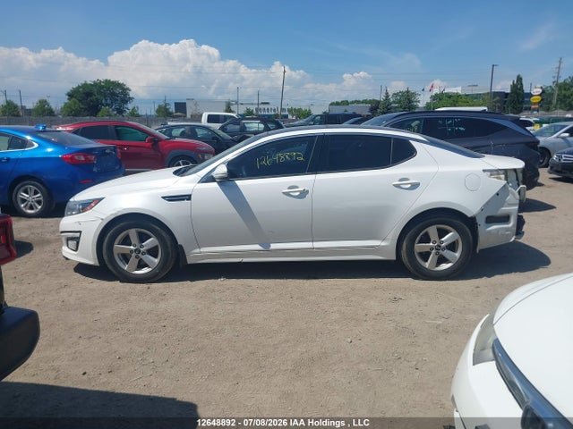 12648892 :رقم المزاد ، KNAGM4A76F5623850 vin ، 2015 Kia Optima Lx/lx Winter Edition مزاد بيع