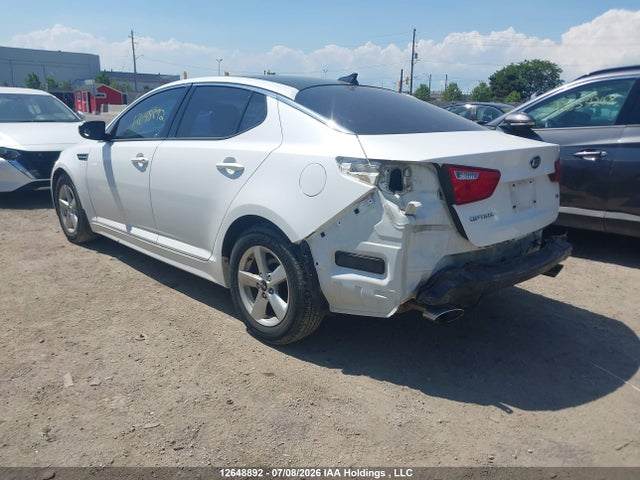 12648892 :رقم المزاد ، KNAGM4A76F5623850 vin ، 2015 Kia Optima Lx/lx Winter Edition مزاد بيع