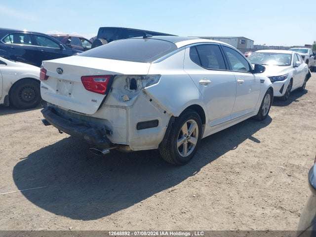 12648892 :رقم المزاد ، KNAGM4A76F5623850 vin ، 2015 Kia Optima Lx/lx Winter Edition مزاد بيع