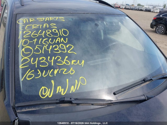Aukcja sprzedaży 2010 Volkswagen Tiguan Se/sel, vin: WVGBV7AX2AW514392, numer aukcji: 12648910