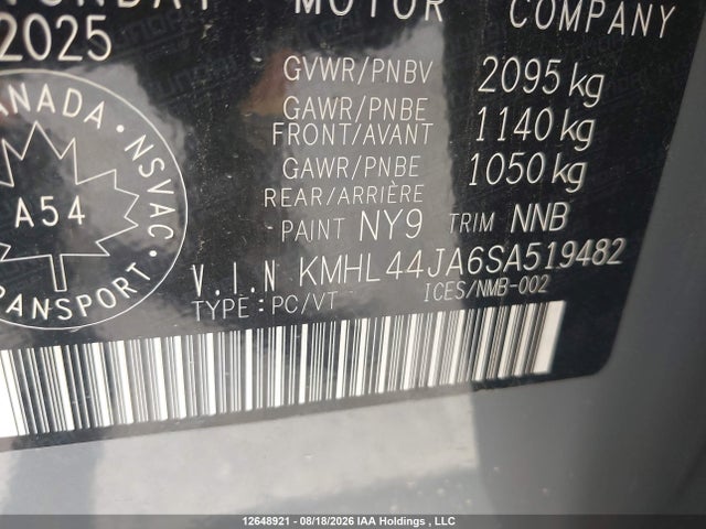 Hyundai Sonata Preferred Trend Awd 2025 KMHL44JA6SA519482 Image 21