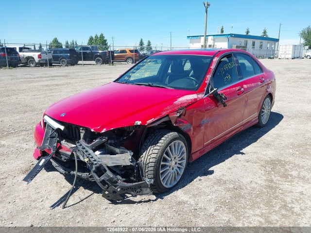 12648922 :رقم المزاد ، WDDGF8FBXAF405579 vin ، 2010 Mercedes-benz C 250 4matic مزاد بيع