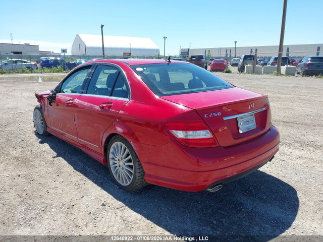 12648922 :رقم المزاد ، WDDGF8FBXAF405579 vin ، 2010 Mercedes-benz C 250 4matic مزاد بيع