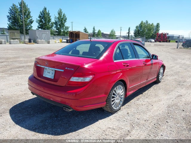 12648922 :رقم المزاد ، WDDGF8FBXAF405579 vin ، 2010 Mercedes-benz C 250 4matic مزاد بيع