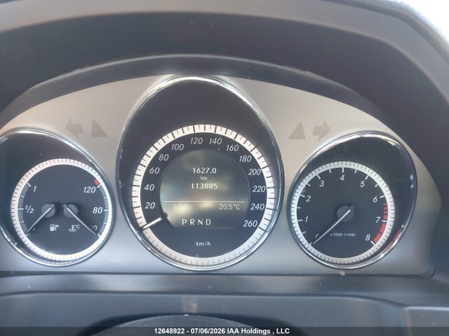 12648922 :رقم المزاد ، WDDGF8FBXAF405579 vin ، 2010 Mercedes-benz C 250 4matic مزاد بيع