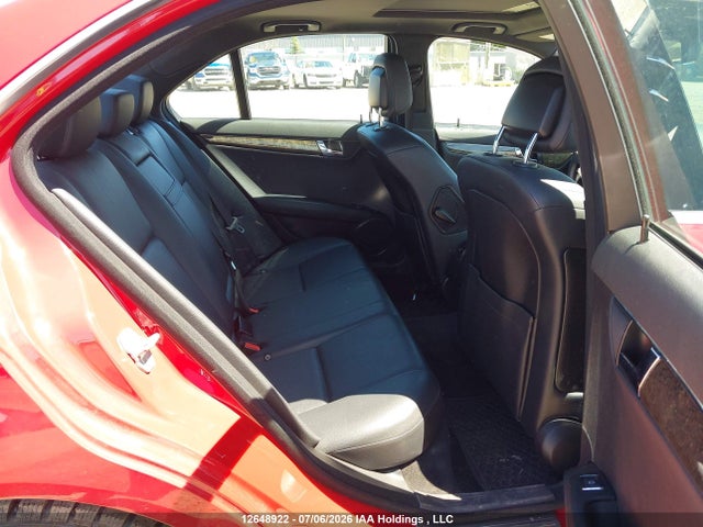 12648922 :رقم المزاد ، WDDGF8FBXAF405579 vin ، 2010 Mercedes-benz C 250 4matic مزاد بيع