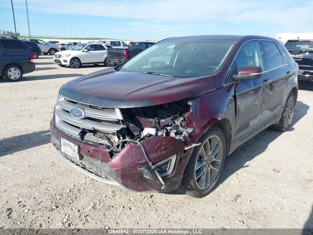 Ford Edge Titanium 2017 2FMPK4K84HBB84738 Image 2