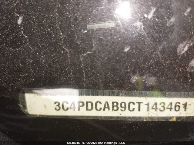 2012 Dodge Journey Se მანქანა იყიდება აუქციონზე, vin: 3C4PDCAB9CT143461, აუქციონის ნომერი: 12648946