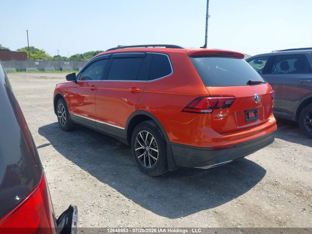 2018 Volkswagen Tiguan მანქანა იყიდება აუქციონზე, vin: 3VV2B7AX0JM042840, აუქციონის ნომერი: 12648953