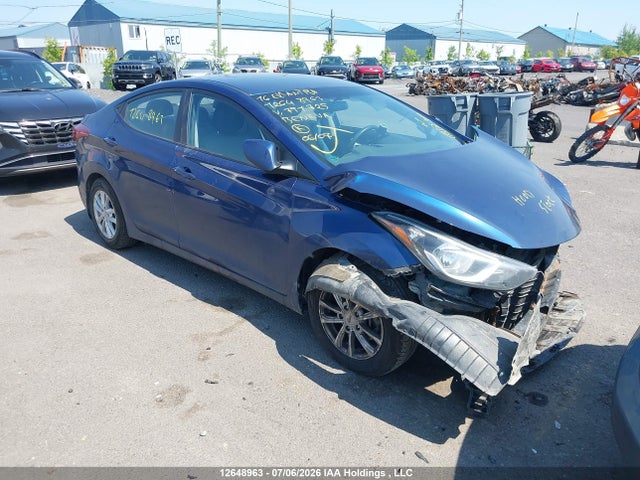 12648963 :رقم المزاد ، 5NPDH4AE6GH791725 vin ، 2016 Hyundai Elantra Le-r مزاد بيع