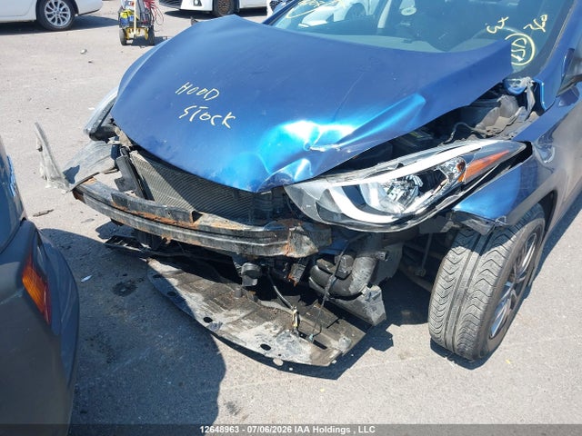 5NPDH4AE6GH791725 Hyundai Elantra Le-r