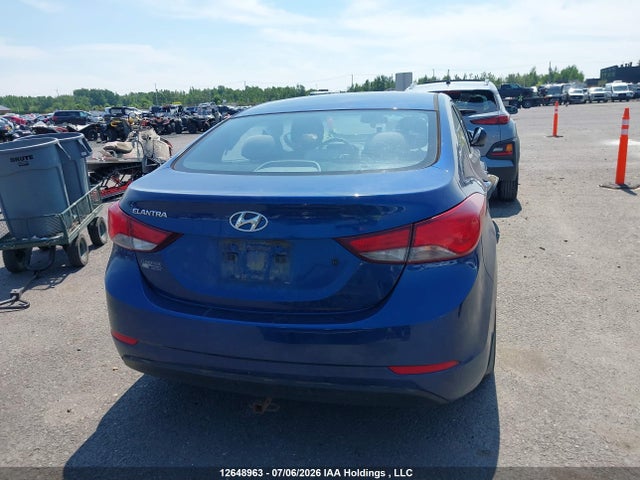 12648963 :رقم المزاد ، 5NPDH4AE6GH791725 vin ، 2016 Hyundai Elantra Le-r مزاد بيع