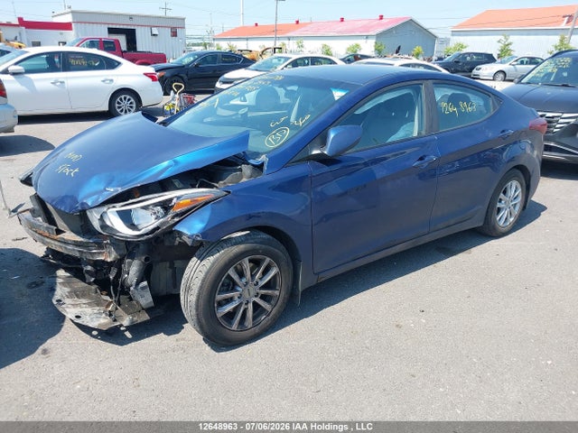 12648963 :رقم المزاد ، 5NPDH4AE6GH791725 vin ، 2016 Hyundai Elantra Le-r مزاد بيع
