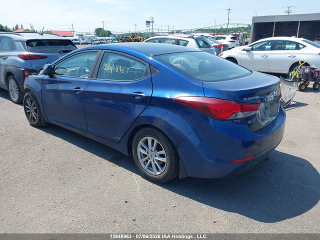 12648963 :رقم المزاد ، 5NPDH4AE6GH791725 vin ، 2016 Hyundai Elantra Le-r مزاد بيع