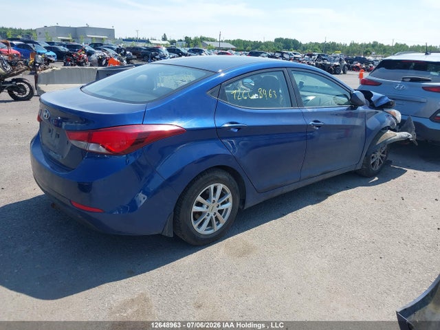 12648963 :رقم المزاد ، 5NPDH4AE6GH791725 vin ، 2016 Hyundai Elantra Le-r مزاد بيع