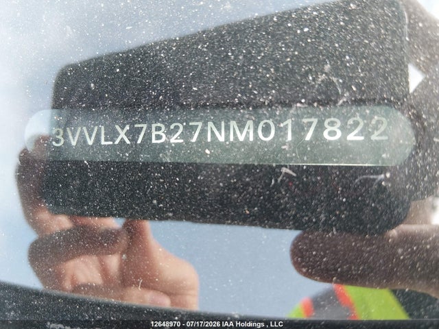 Продаж на аукціоні авто 2022 Volkswagen Taos, vin: 3VVLX7B27NM017822, номер лоту: 12648970