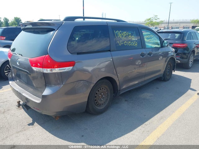 Продажа на аукционе авто 2011 Toyota Sienna V6 7 Passenger, vin: 5TDZK3DC6BS010068, номер лота: 12648980