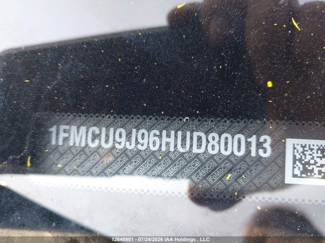 Ford Escape Titanium 2017 1FMCU9J96HUD80013 Image 9