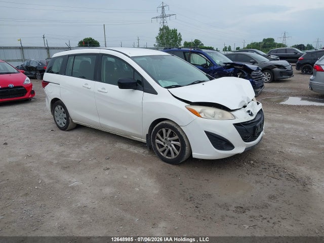 2012 Mazda Mazda5 Gs მანქანა იყიდება აუქციონზე, vin: JM1CW2CL7C0107015, აუქციონის ნომერი: 12648985