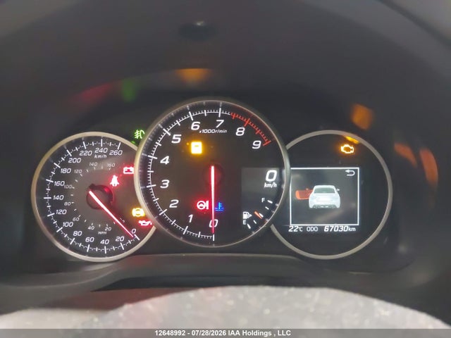 12648992 :رقم المزاد ، JF1ZCAC14L8701693 vin ، 2020 Subaru Brz Limited مزاد بيع