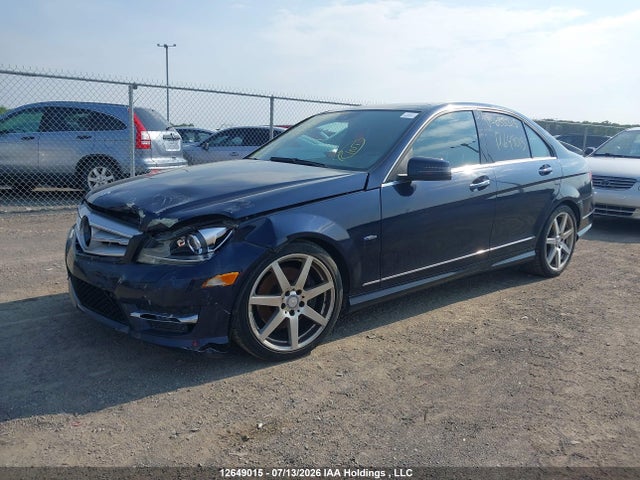 Aukcja sprzedaży 2012 Mercedes-benz C-class, vin: WDDGF8JBXCA633315, numer aukcji: 12649015