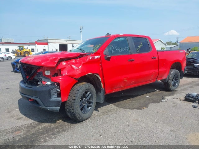 2019 Chevrolet Silverado 1500 Lt Trail Boss მანქანა იყიდება აუქციონზე, vin: 1GCPYFED4KZ351630, აუქციონის ნომერი: 12649017