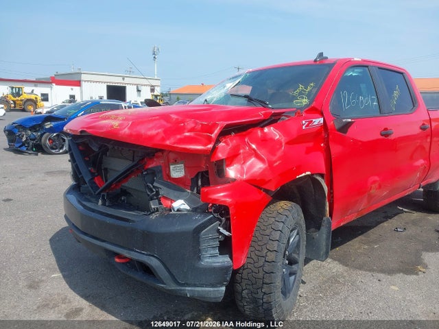 2019 Chevrolet Silverado 1500 Lt Trail Boss მანქანა იყიდება აუქციონზე, vin: 1GCPYFED4KZ351630, აუქციონის ნომერი: 12649017