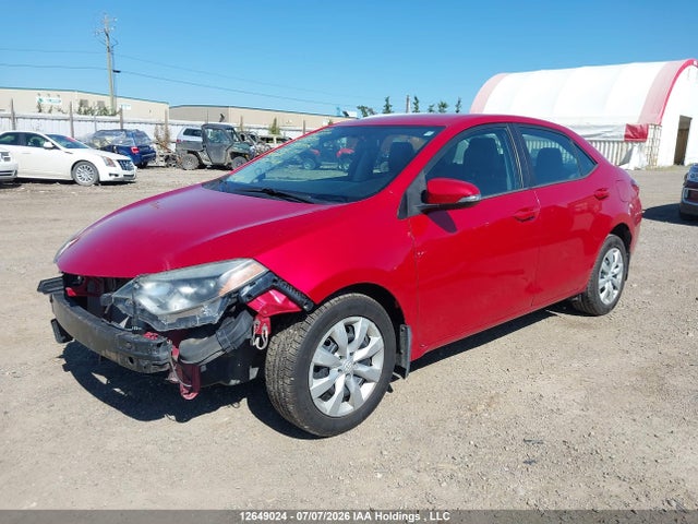 Продажа на аукционе авто 2014 Toyota Corolla L/le/le Pls/prm/s/s Pls, vin: 2T1BURHE4EC184874, номер лота: 12649024