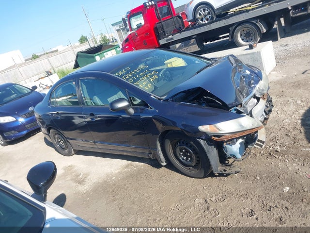 Aukcja sprzedaży 2007 Honda Civic Sdn, vin: 2HGFA16387H038405, numer aukcji: 12649035
