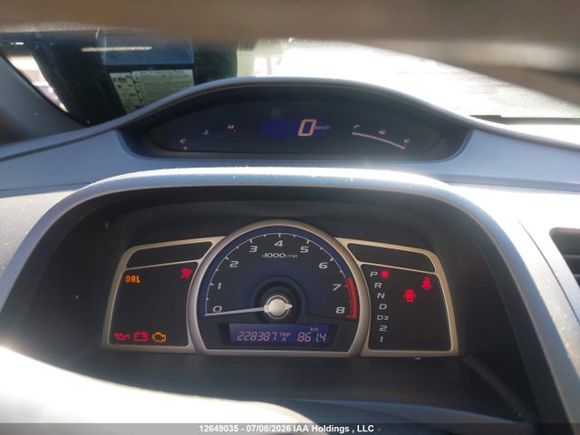 Aukcja sprzedaży 2007 Honda Civic Sdn, vin: 2HGFA16387H038405, numer aukcji: 12649035