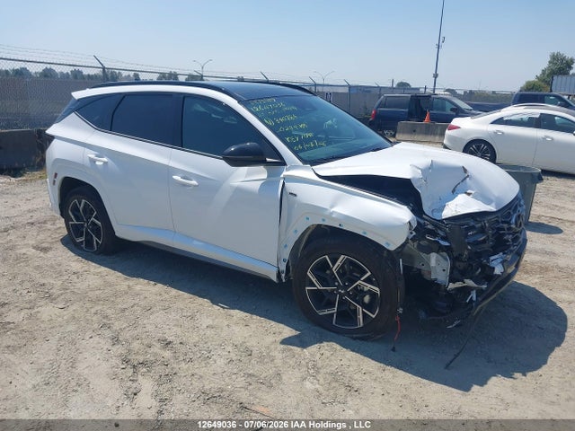 12649036 :رقم المزاد ، KM8JCDD18SU340784 vin ، 2025 Hyundai Tucson Sel Convenience مزاد بيع