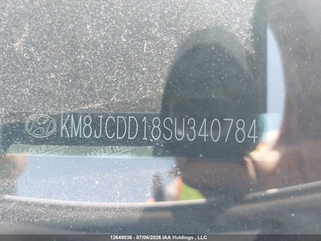 12649036 :رقم المزاد ، KM8JCDD18SU340784 vin ، 2025 Hyundai Tucson Sel Convenience مزاد بيع