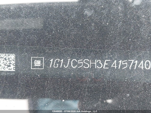 Chevrolet Sonic Lt Auto 2014 1G1JC5SH3E4157140 Image 19