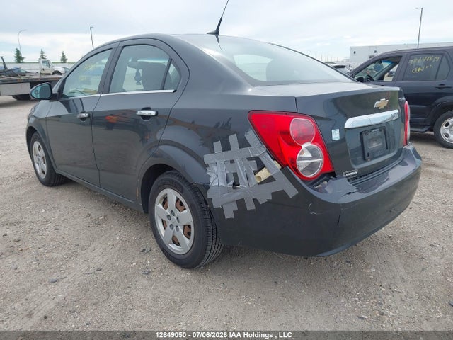 12649050 :رقم المزاد ، 1G1JC5SH3E4157140 vin ، 2014 Chevrolet Sonic Lt Auto مزاد بيع