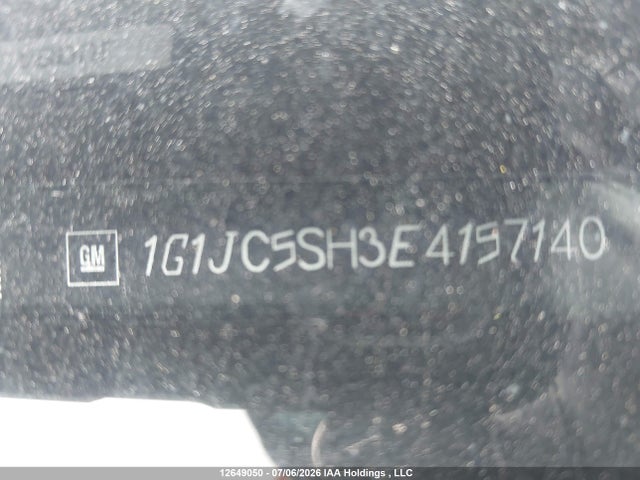 Chevrolet Sonic Lt Auto 2014 1G1JC5SH3E4157140 Image 9